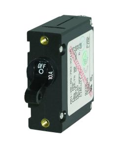 Blue Sea 7204 AC / DC Single Pole Magnetic World Circuit Breaker - 10 Amp