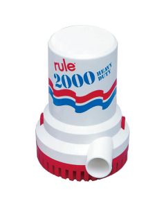 Rule 2000 GPH Non-Automatic Bilge Pump - 32v