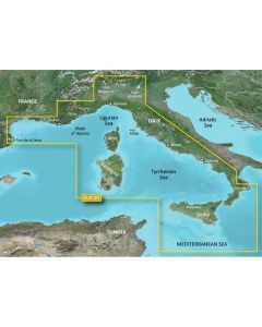 Garmin BlueChart® g3 HD - HXEU012R - Italy West Coast - microSD™/SD™