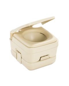 Dometic 964 MSD Portable Toilet w/Mounting Brackets - 2.5 Gallon - Parchment