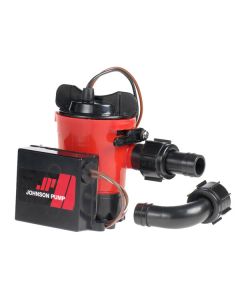 Johnson Pump 500 GPH Auto Bilge Pump 3/4" Hose 12V Dura Port