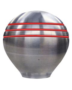 Schmitt Marine Throttle Knob - 1-1/2" - Red Grooves