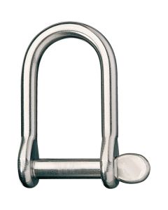 Ronstan Wide Dee Shackle - 1/4"Pin - 1-17/32"L x 1-7/32"W