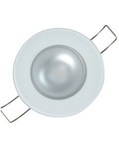 Lumitec Mirage Flush Mount Down Light Spectrum RGBW - Glass Bezel