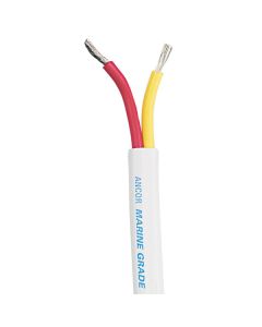 Ancor Safety Duplex Cable - 18/2 AWG - Red/Yellow - Flat - 250'