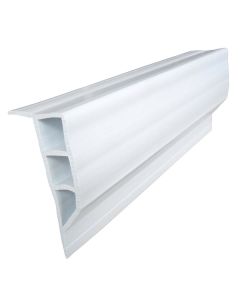 Dock Edge Standard PVC Full Face Profile - 16' Roll - White