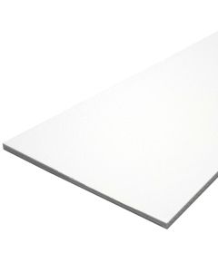 TACO Marine Lumber - 12" x 27" x 1/4" - White Starboard