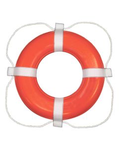 Taylor Made Foam Ring Buoy - 30" - Orange w/White Grab Line