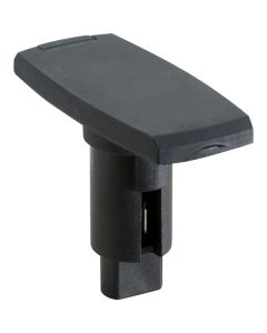 Attwood LightArmor Plug-In Base - 2 Pin - Black - Rectangle