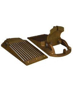 GROCO Bronze Slotted Hull Scoop Strainer w/Access Door f/Up to 3" Thru Hull