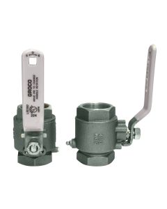 GROCO 2" NPT Stainless Steel In-Line Ball Valve