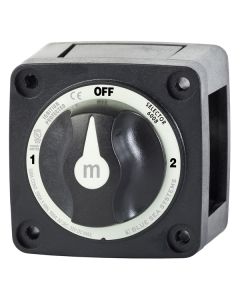 Blue Sea 6008200 m-Series Selector 3 Position Battery Switch - Black