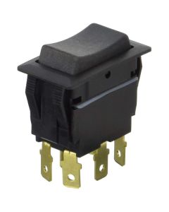 Cole Hersee Sealed Rocker Switch Non-Illuminated DPDT On-Off-On 6 Blade