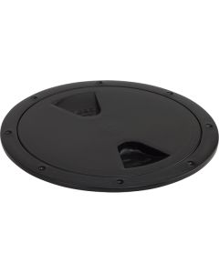 Sea-Dog Screw-Out Deck Plate - Black - 5"