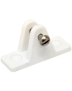 Sea-Dog Nylon Angled Deck Hinge - White