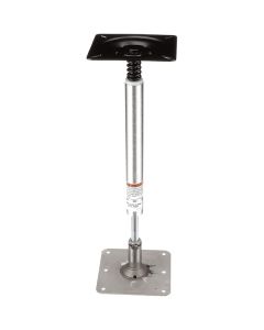 Attwood SWIVL-EZE Lock'N-Pin 3/4" Pedestal Kit 13" Post 7" x 7" Stainless Steel Base Plate Threaded