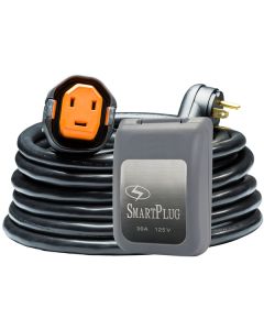 SmartPlug RV Kit 30 AMP Dual Configuration Cordset & Grey Inlet Combo - 30'