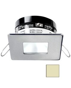 i2Systems Apeiron PRO A503 - 3W Spring Mount Light - Square/Square - Warm White - Brushed Nickel Finish