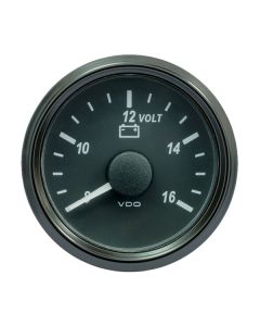 VDO SingleViu 52mm (2-1/16") Voltmeter f/12V Systems