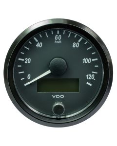 VDO SingleViu 80mm (3-1/8") Speedometer - 160 MPH