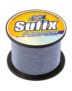 Sufix Superior Smoke Blue Monofilament - 25lb - 4710 yds