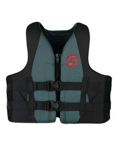 Full Throttle Adult Rapid-Dry Life Jacket - 2XL/4XL - Grey/Black