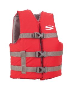 Stearns Youth Classic Vest Life Jacket - 50-90lbs - Red/Grey