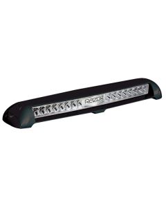 Lumitec Razor Light Bar - Flood - Black Housing - Flush Mount