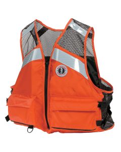 Mustang Industrial Mesh Vest - Orange - Small/Medium