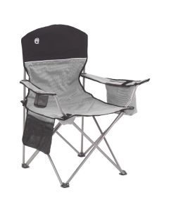 Coleman Cooler Quad Chair - Grey & Black