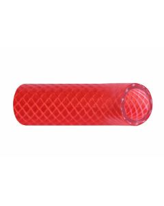 Trident Marine 3/4" x 50' Boxed Reinforced PVC (FDA) Hot Water Feed Line Hose - Drinking Water Safe - Translucent Red