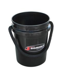 Shurhold World's Best Rope Handle Bucket - 5 Gallon - Black