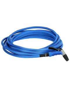 HoseCoil 75' Blue Flexible Hose Kit with Rubber Tip Nozzle