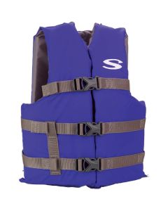 Stearns Youth Classic Vest Life Jacket - 50-90lbs - Blue/Grey