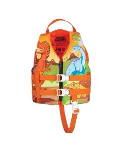 Full Throttle Water Buddies Life Vest - Child 30-50lbs - Dinosaurs