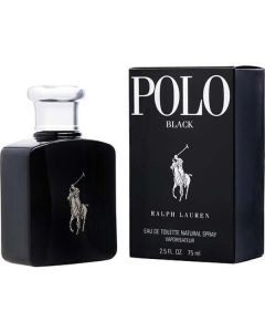 Polo Black Edt Spray 2.5 Oz For Men