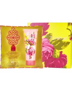 Betsey Johnson Eau De Parfum Spray 3.4 Oz & Body Lotion 6.7 Oz For Women