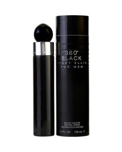 Perry Ellis 360 Black Edt Spray 3.4 Oz For Men