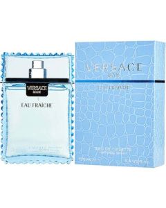 Versace Man Eau Fraiche Edt Spray 3.4 Oz For Men