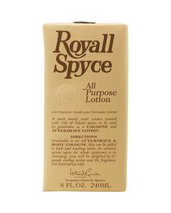 Royall Spyce Aftershave Lotion Cologne 8 Oz For Men