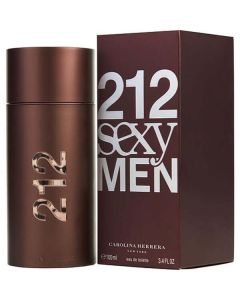 212 Sexy Edt Spray 3.4 Oz For Men