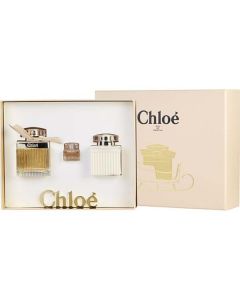 Chloe Eau De Parfum Spray 2.5 Oz & Body Lotion 3.4 Oz & Eau De Parfum 0.17 Oz Mini For Women