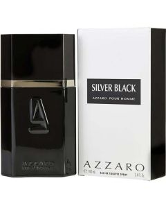 Azzaro Silver Black Edt Spray 3.4 Oz For Men