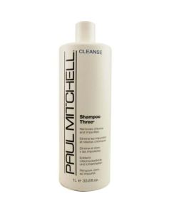 Paul Mitchell Shampoo Three Removes Chlorine And Impurities 33.8 Oz For Unisex