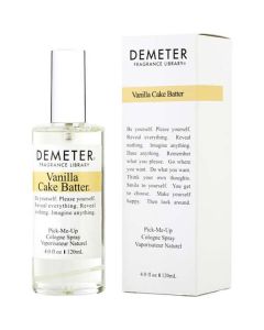 Demeter Vanilla Cake Batter Cologne Spray 4 Oz For Unisex