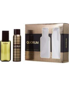 Quorum Edt Spray 3.4 Oz & Deodorant Spray 5 Oz For Men