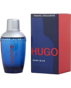 Hugo Dark Blue Edt Spray 2.5 Oz For Men