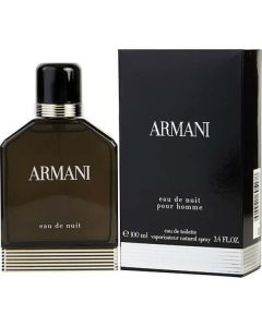 Armani Eau De Nuit Edt Spray 3.4 Oz For Men