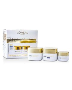 L'oreal Age Perfect Programme: Day Cream + Eye Cream + Night Cream --3pcs For Women