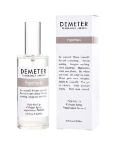 Demeter Paperback Cologne Spray 4 Oz For Unisex